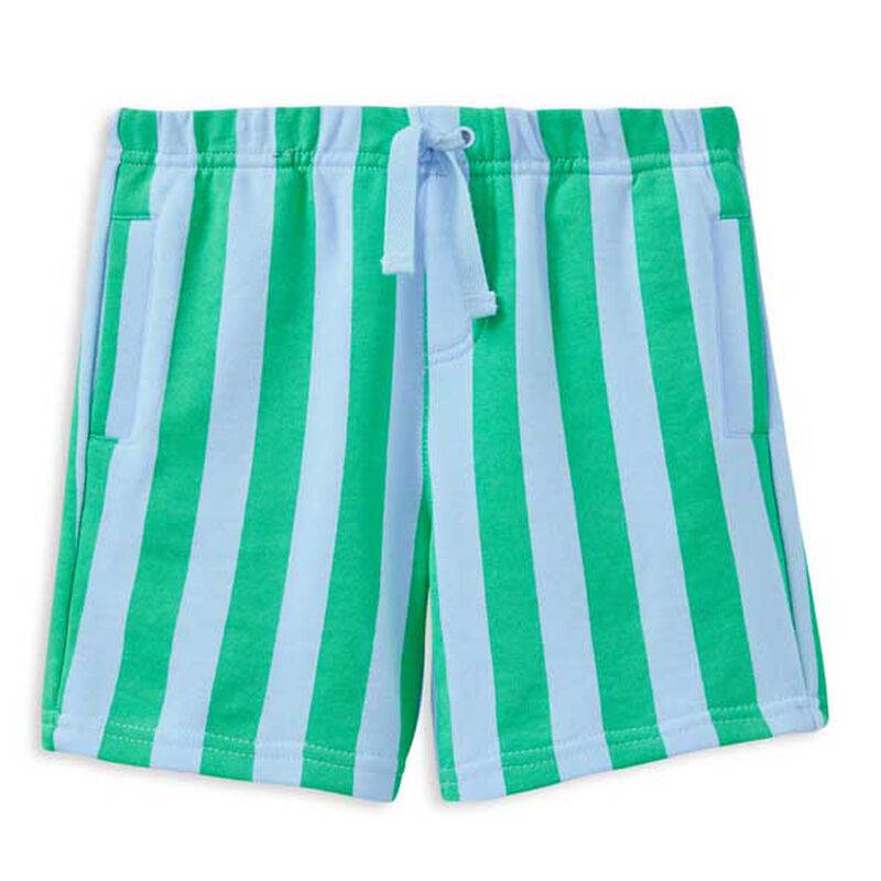 Milky Stripe Fleece Short 00-1Y image number 0